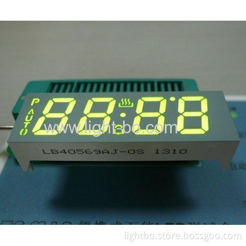 Red Oven Timer led Display,4-digit 0.56" Anode 7 Segment ,58*19mm